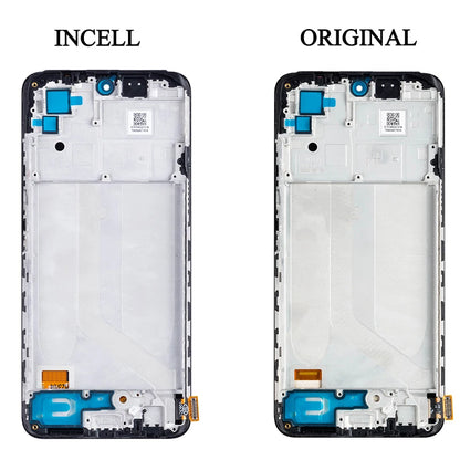 M2101K7BNY Lcd For Xiaomi Redmi Note 10S Display Touch Screen with Frame Wholesale Screen Display For Xiaomi Redmi Note 10 4G