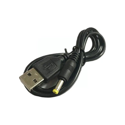 Cable Carga USB A a DC Plug (0.8m) Compatible con PSP 1000/2000/3000 (1 Unidad)