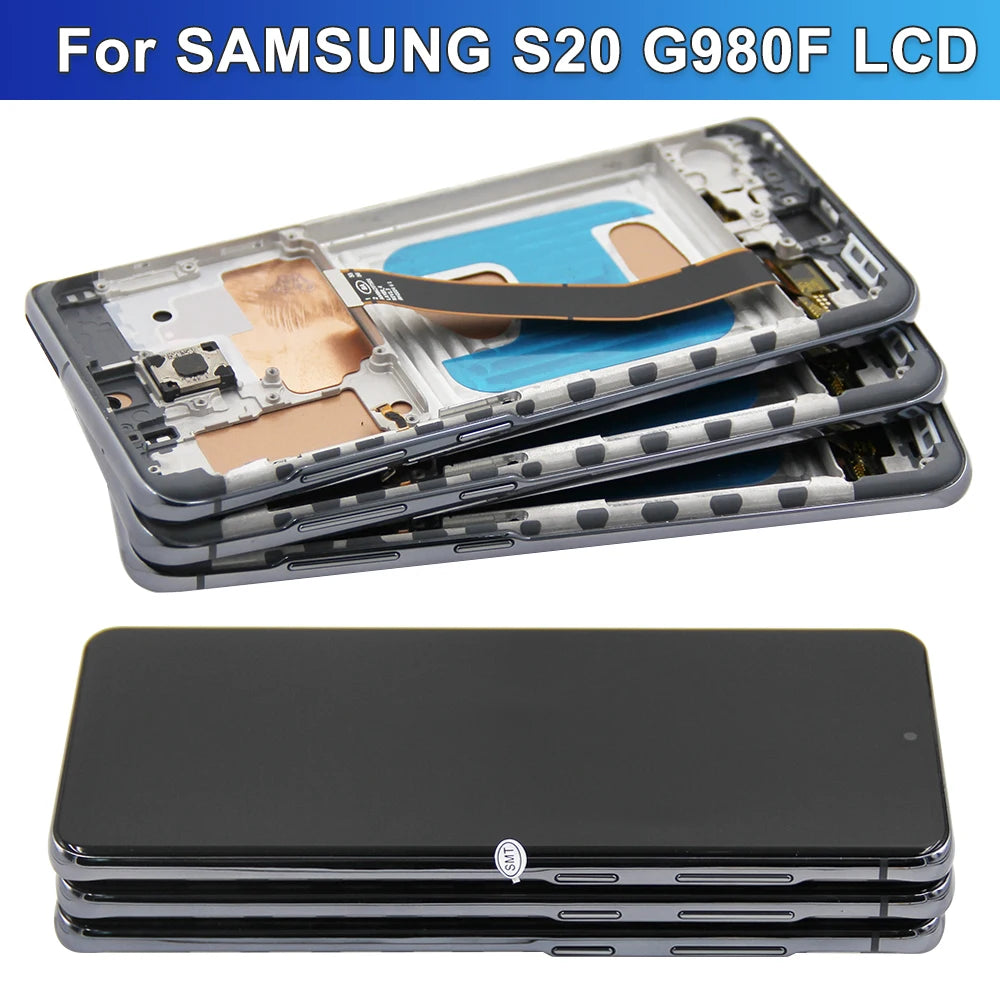 Pantalla TFT 4G con Marco para Samsung Galaxy S20 (Digitalizador Táctil)