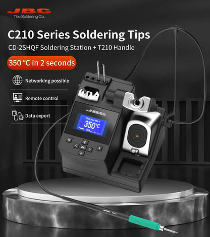 Original JBC C210 Soldering Iron Tips C210002/018/020 Universal Heating Core Efficient Heat fit JBC T210-A Precision Handle