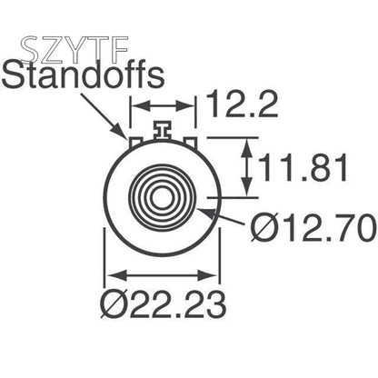 3590s-2-103 1K 2K 5K 10k 20K 50K 100K 100R 200R 500R  precision multi- turn potentiometer quality adjustable resistor