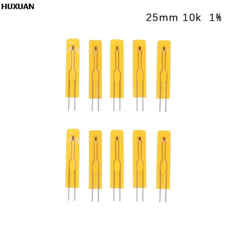 Termistor NTC Película Fina MF5B SMD B3950 10K/50K/100K Ohm 1% (Largo 2.5/5cm) - Lote 10 Piezas