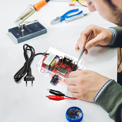 Kit DIY Regulador Voltaje Ajustable LM317 Fuente Alimentación DC