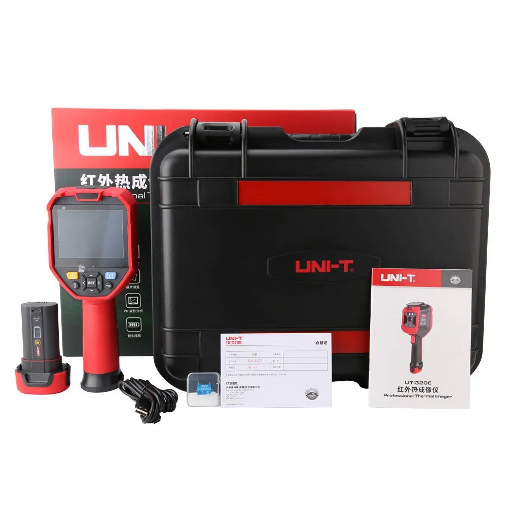 Termógrafo Infrarrojo UNI-T UTi320E / UTi260E Alta Resolución - Cámara Térmica Portátil Detección PCB/Calefacción Suelo