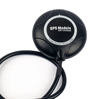 Módulo GPS M8N / M9N (Chip M8/8N/6M) Alta Precisión con Soporte y Compás Integrado para APM 2.6/2.8 / Pixhawk 2.4.6/2.4.8