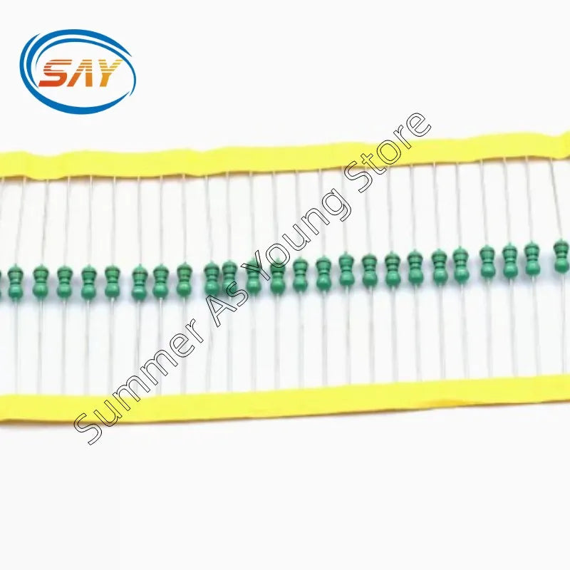Inductor Axial Código Colores 1/2W 0410 - Varios Valores (1uH a 4.7mH) - Lote 20 Piezas