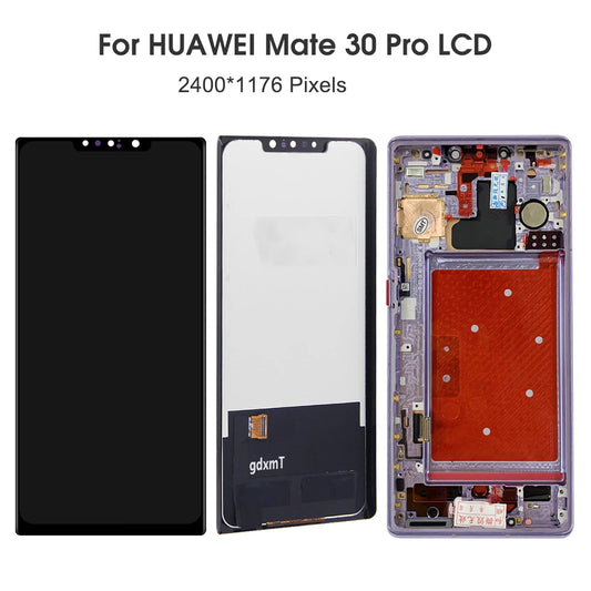 For HUAWEI Mate 30 Pro For Mate30Pro Tested LIO-L09 L29 AL00 LCD Display Touch Screen Digitizer Assembly Replacement