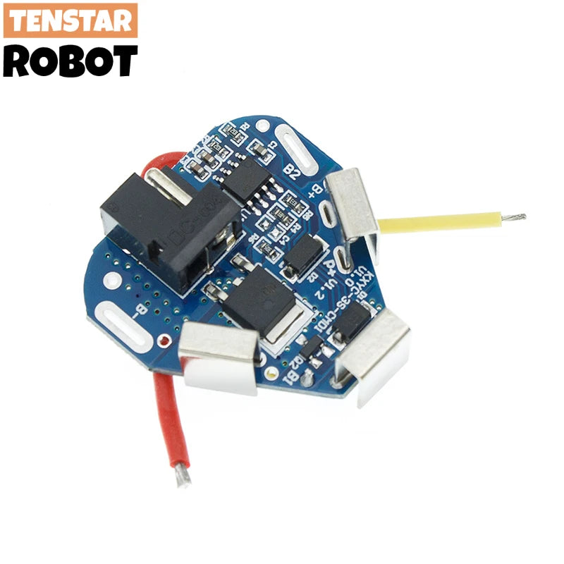 TENSTAR 3pcs BMS 3S 12.6V 6A Li-ion Lithium Battery Protection Board 18650 Power Bank Balancer Equalizer for Electric Drill