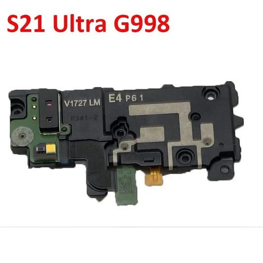 Bueno para Samsung Galaxy S21 Ultra G998 antena de señal NFC WIFI LCD Placa de carga inalámbrica Cable flexible micrófono 5G mmWave