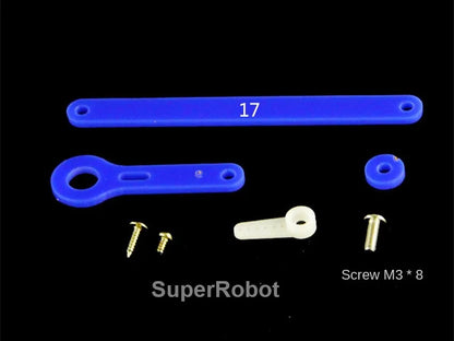 Kit Garra Brazo Robot Manipulador Mecánico Acrílico 4-DOF (Desarmado, para SG90/MG90S) Arduino STEAM