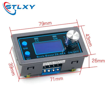 Módulo Convertidor Buck-Boost CC/CV DC 0.5-30V 4A Fuente Laboratorio Regulada Ajustable