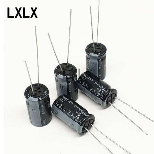 Supercapacitor Faraday 3.3F 2.5V Almacenamiento Energía Alta Corriente - Lote 10 Piezas