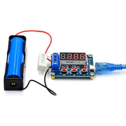 Probador Capacidad Batería Litio Li-ion ZB2L3 (1.2V-12V, 18650) + Medidor Resistencia Batería Plomo-Ácido (Descarga)