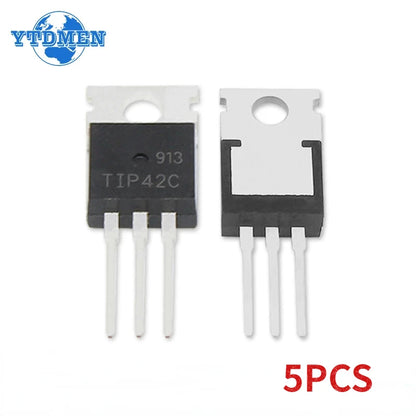 Transistor NPN TIP41C / PNP TIP42C TO-220 100V 6A - Lote 5/10 Piezas