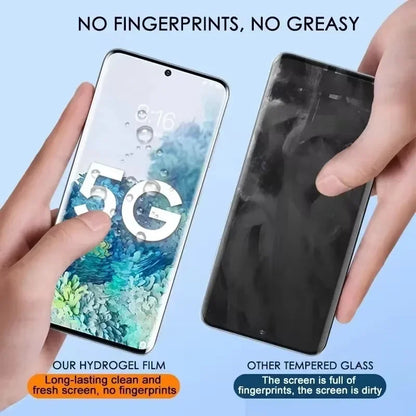 Film Hidrogel Protector Pantalla para Samsung Galaxy S8-S24 Ultra/Plus/FE / Note 9/10/20 Plus (5 Unidades)
