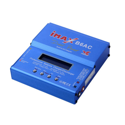 Imax B6 AC RC Charger 80W B6AC 6A Balance Charger Digital LCD Screen Li-ion LiFe Nimh Nicd PB Lipo Battery Discharger
