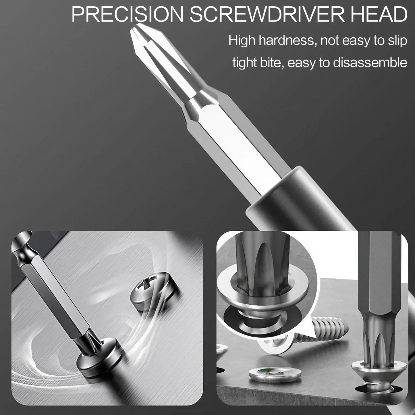 Set Destornilladores Precisión Profesional 152 en 1 / 25 en 1 (Kit Herramientas Laptop/Computadora, Puntas T5/T6 Torx)