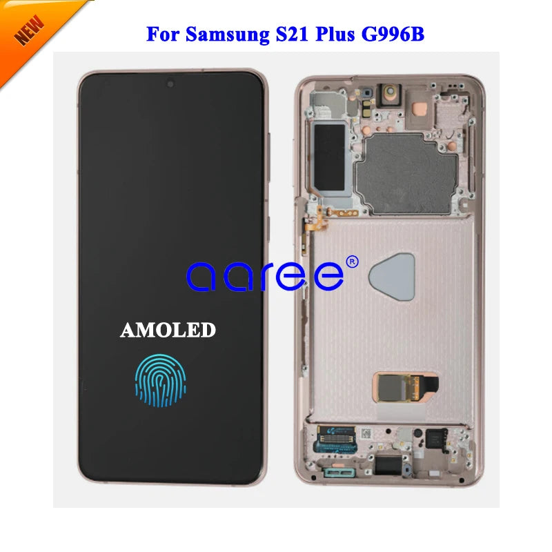 Pantalla AMOLED con Marco para Samsung Galaxy S21 Plus 5G (Digitalizador Táctil)