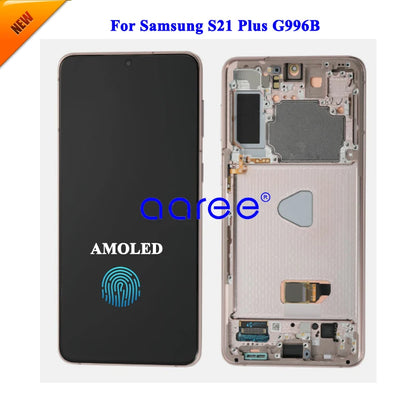 Pantalla AMOLED con Marco para Samsung Galaxy S21 Plus 5G (Digitalizador Táctil)