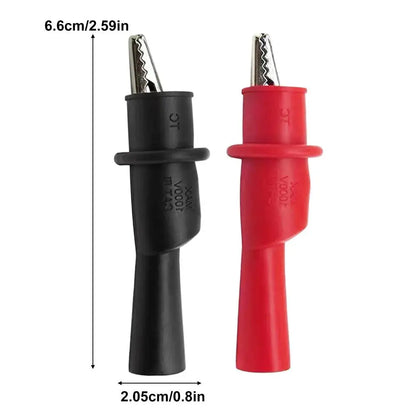 Pinza Prueba Aislada Tipo Cocodrilo - Clamp Eléctrico