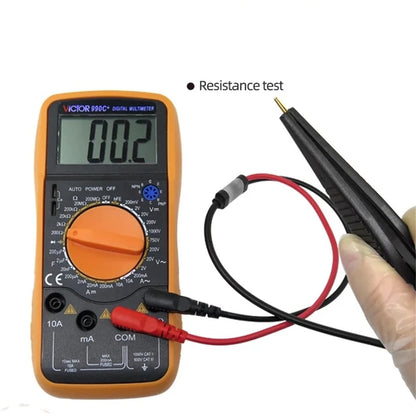 Pinzas Prueba SMD Cleqee P1510 para Componentes LCR Multímetro Tester Punta Sonda Cable