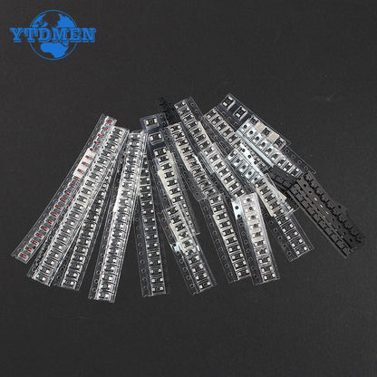 Kit Surtido Diodos Rectificadores SMD (Schottky/Switching) M1/M4/M7/SS14/SS24/RS1M/US1M/SS34/SS54/BAT54C/BAT54S/LL4148 (260 Piezas)