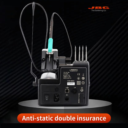 Original JBC CD-2BHQF Soldering Station Precision Intelligent Rework Tools With C245 Soldering Iron Tip for Repair Mobile Phone