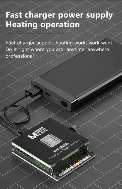 MaAnt SL-2 Preheating Platform Constant Temperature BGA Glue Removing Station for iPhone Android CPU NAND Flash IC Chips Repair