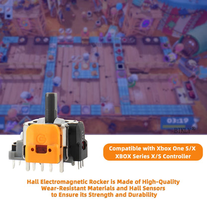 Joystick Analógico 3D Efecto Hall (Thumbstick) de Repuesto para Control Xbox One / Series S/X (Kit Reparación)