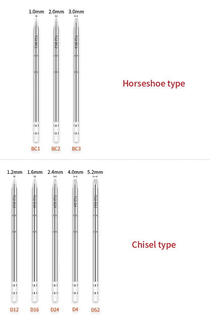 T12 Soldering Iron Tips Welding Tools Electric Soldering Iron For Hakko FX951 T12 Soldering Station Kits