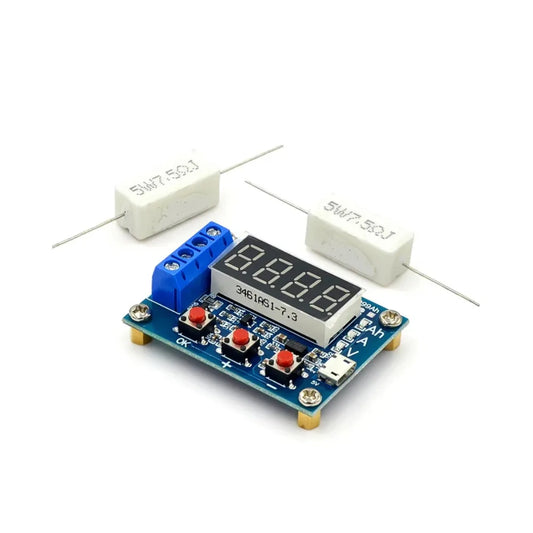 Probador Capacidad Batería Litio Li-ion ZB2L3 (1.2V-12V, 18650) + Medidor Resistencia Batería Plomo-Ácido (Descarga)