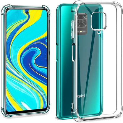 Funda Carcasa TPU Transparente Suave Anti-Golpes (Airbag Grueso) para Xiaomi Redmi Note 9/9S/Note 9 Pro