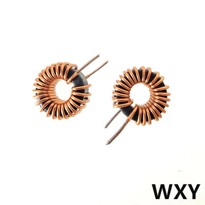 Inductor Núcleo Toroide 65125 Aluminio - Varios Valores (10uH a 220uH) - Lote 5 Piezas