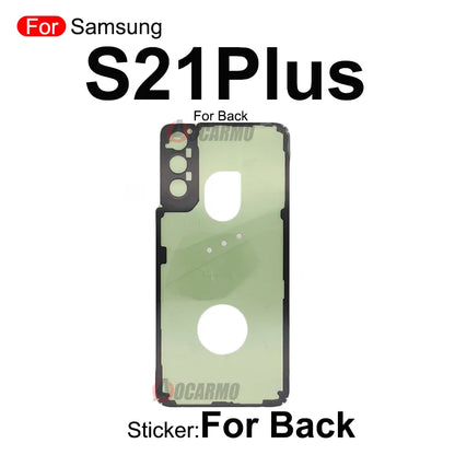 Adhesivo Doble Cara para Pegado Pantalla LCD Frontal y Tapa Batería Trasera Samsung Galaxy S21/S21+/S21FE/S21 Ultra