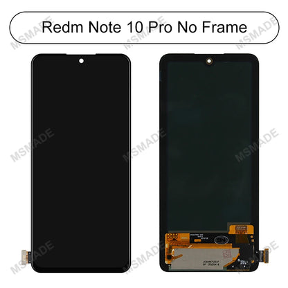 Super AMOLED For Xiaomi Redmi Note 10 Pro LCD Screen Displa For Xiaomi Poco X4 Pro LCD M2101K6G 2201116PG Display Replace Parts
