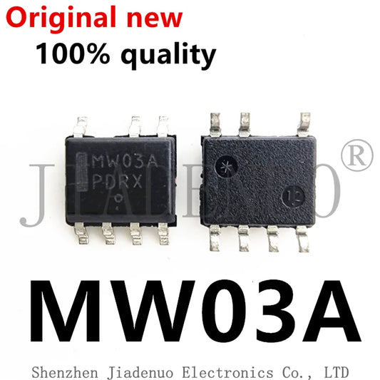 Circuito Integrado (IC) MW03A (MWO3A) (SOP-7 SMT) para Switch Alimentación (Original, 2-5 Unidades)