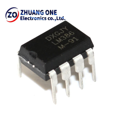 Lote 10 Pcs Amplificador Operacional LM386N / LM386N-1 DIP-8 Original