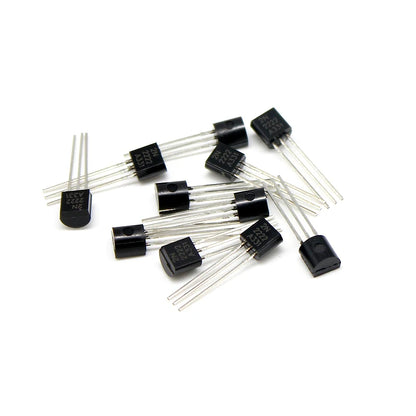 Kit Surtido Transistores TO-92 NPN/PNP (BC547/327/337, 2N2222/3904/3906, C945) en Caja - 200-900 Piezas