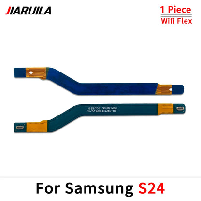 Nuevo para Samsung S20 S21 S22 S23 S24 Plus Ultra Fe 4G 5G antena de señal conector de Tablero Principal placa base LCD Cable flexible