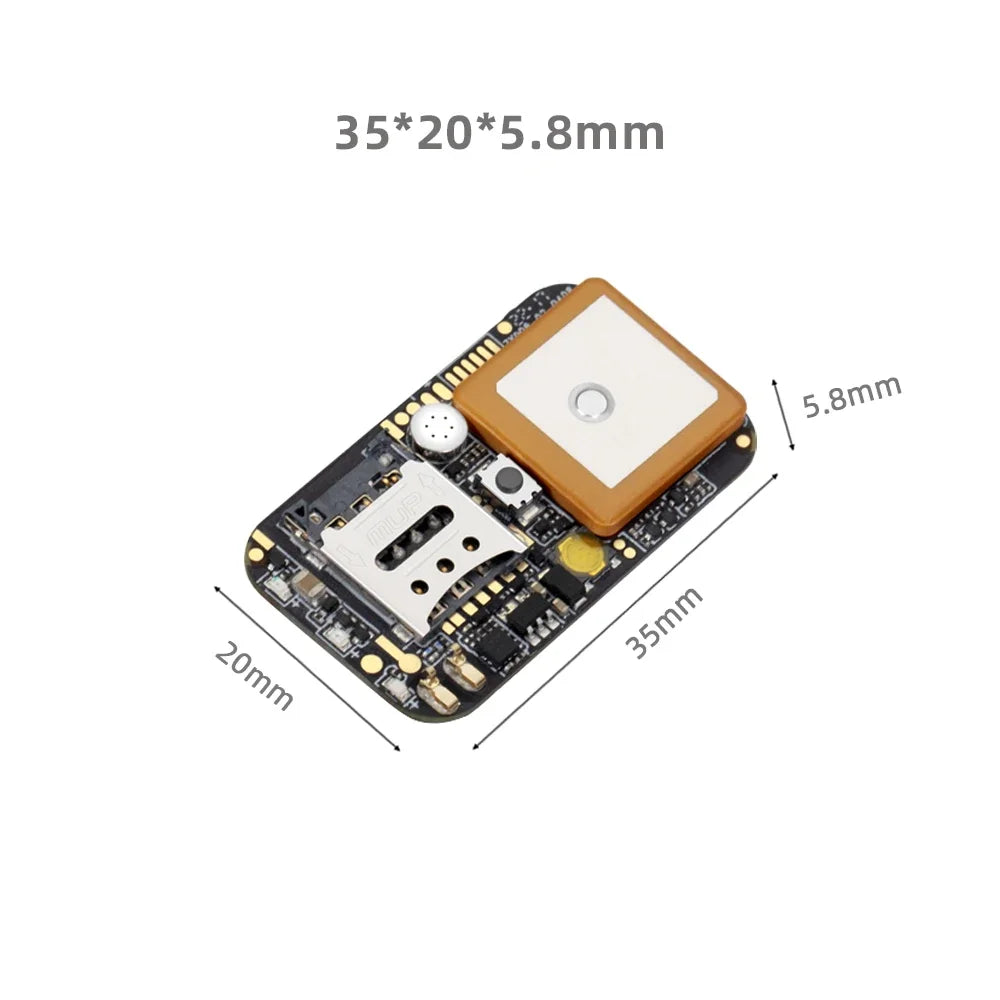 Módulo PCB Tracker GPS ZX908 LTE CAT-1 4G (Chip Seguimiento más Pequeño del Mundo) para Desarrollo Mini Trackers 4G