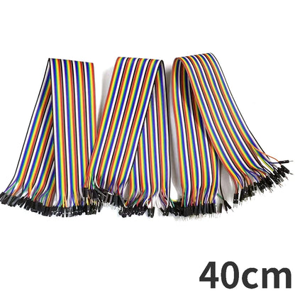 Cable Jumper Dupont (40-120 Unidades) Macho-Macho / Hembra-Hembra / Macho-Hembra para Arduino DIY Kit