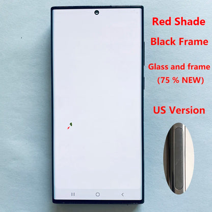 Pantalla 6.8" Super AMOLED con Marco y Digitalizador Táctil para Samsung S22 Ultra 5G (S908/S908U/S908B) (Con Defecto Estético)