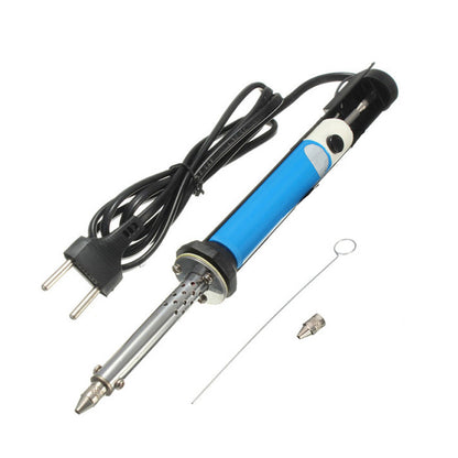 Pluma Succión Estaño Eléctrica AC 110V/220V (Cautín 30W) Máquina Desoldadora Succión Vacío PCB Herramienta Soldadura