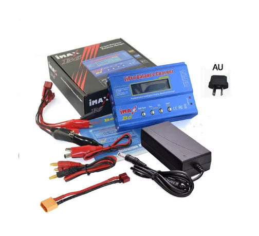 iMAX B6 80W 6A Battery Charger Lipo NiMh Li-ion Ni-Cd Digital RC Balance Charger Lipro Charger Discharger + 15V 6A Adapter