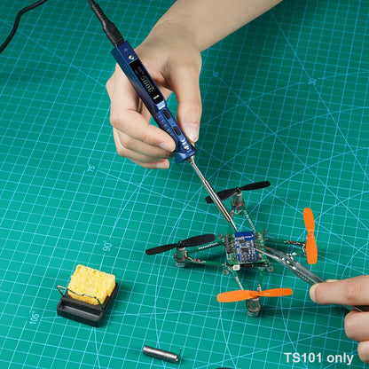Miniware TS101 Soldering Iron TS100 Upgrade Original Portable Adjustable Temperature Digital Solder Station Tip TS-BC2 PD3.1 90W