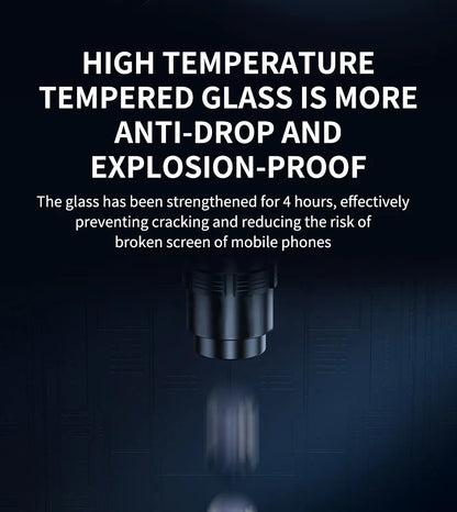 Protector Pantalla Cristal Templado para iPhone 7/8 Plus / X/XR/XS Max / 11-16 Pro Max/Mini (Pack 3 Unidades)