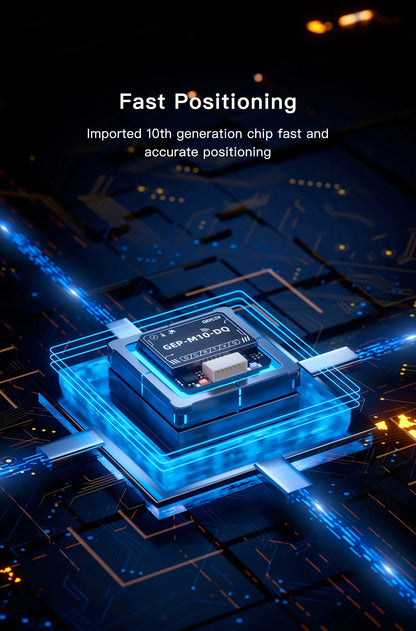 Módulo GPS GEPRC Serie GEP-M10 con Chip Flash, Magnetómetro QMC5883, Barómetro DPS310 y Capacitor Farad para Drones RC