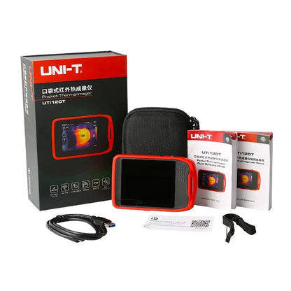 Termógrafo Bolsillo UNI-T UTi120T (3.5") - Detección Fugas Infrarrojo Tuberías/Calefacción Suelo