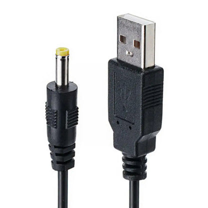 Cable Carga USB A a DC Plug (0.8m) Compatible con PSP 1000/2000/3000 (1 Unidad)