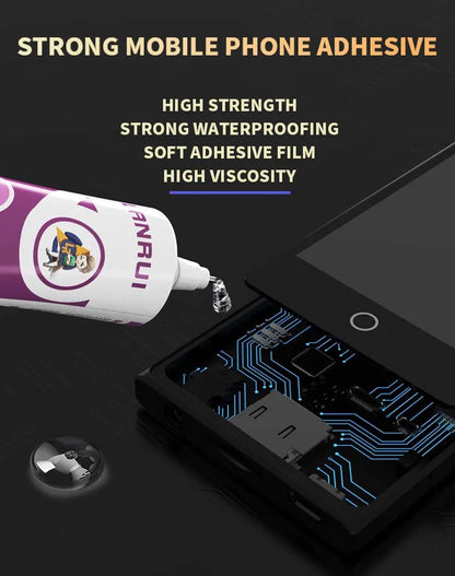 Pegamento Activo Universal LANRUI I9 para Marco/Tapa Trasera Pantalla LCD Móvil/Notebook (Reparación Despegado, Sellador Impermeable)